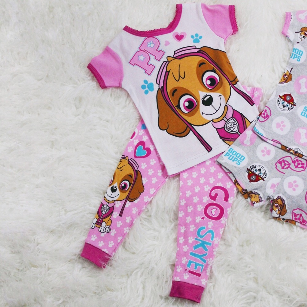 🎈SOLD🎈NWT Skye Paw Patrol 4-Piece Summer Cotton - Picture 2 of 7